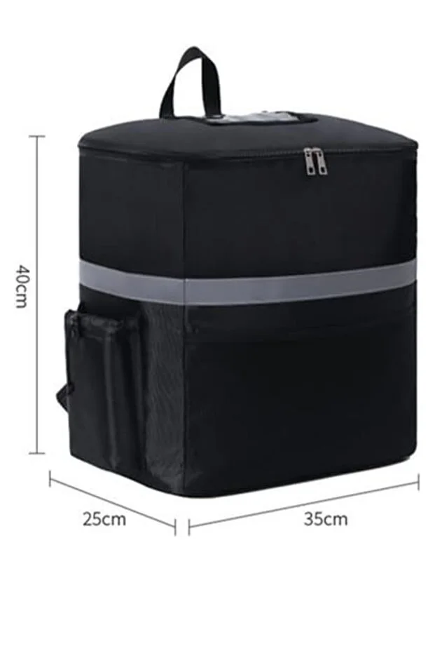 Profesyonel Kamp Için Soğutucu Termal Sırt Çantası - Reflektörlü Yemek Taşıma Sırt Çantası